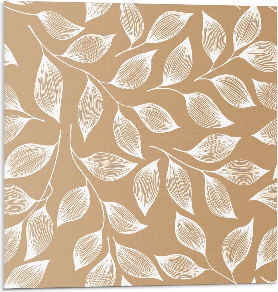 Blätter Auf Einem Texturhintergrund – Selbstklebende Fliesen – Wandverkleidung – Wandpaneel – PVC Fliesen – Vinylflisen – PCV Flisen ...