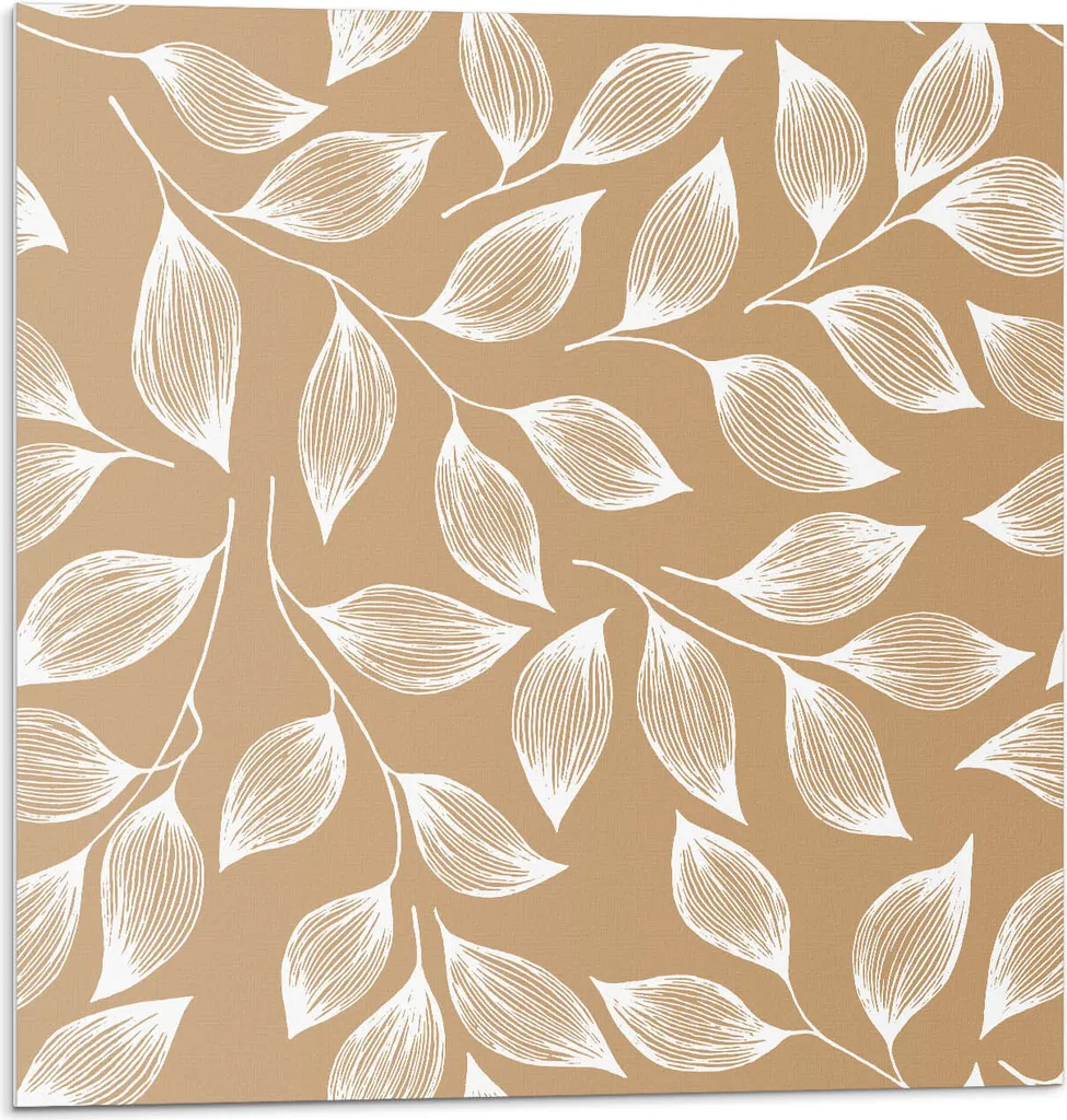 Piastrelle Vinile Foglie 20x20 - 20 Pezzi PVC Autoadesivo Alta Resa