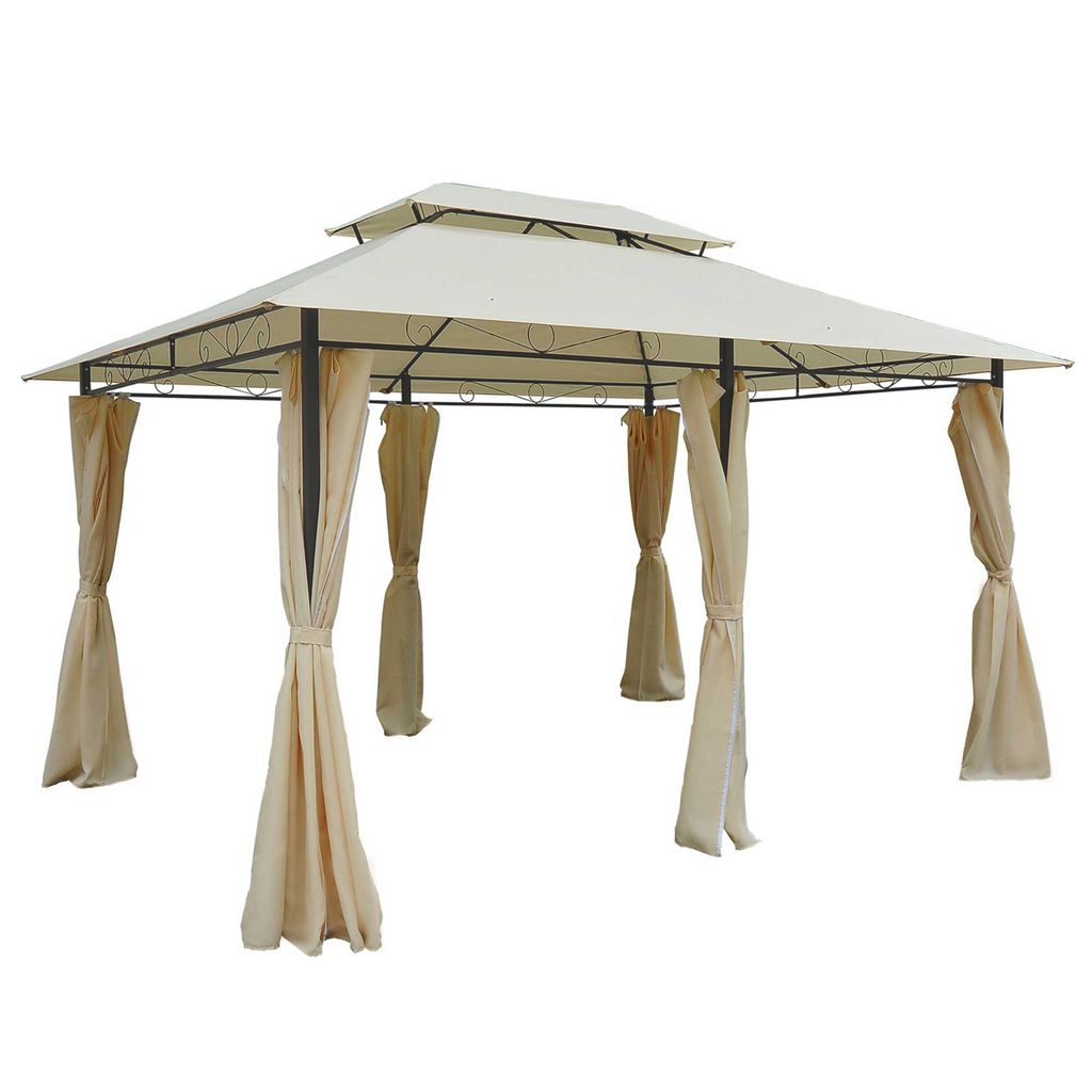 Outsunny Pavillon Gartenpavillon Partyzelt Gartenzelt Produktbild 