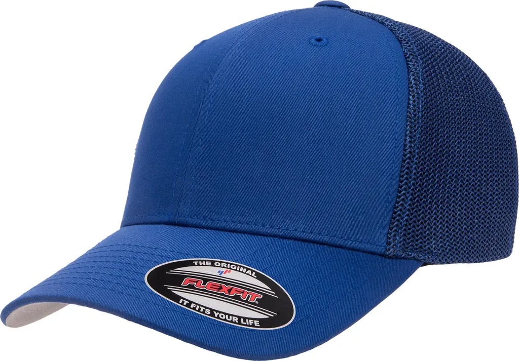 Yupoong RW8628 Cappello da Lavoro Trucker Flexfit Verde Muschio