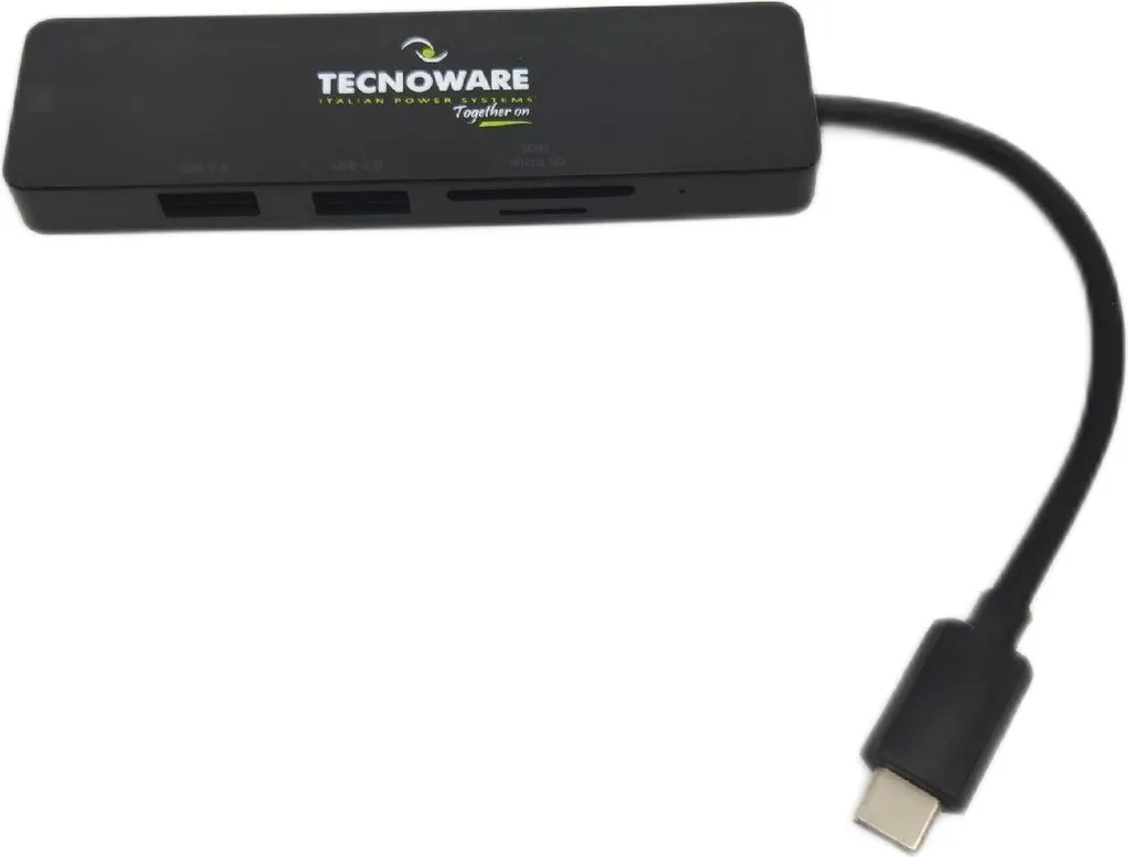 Station d'accueil USB-C 5 ports Hub Multimédia pour PC et Mobile Android