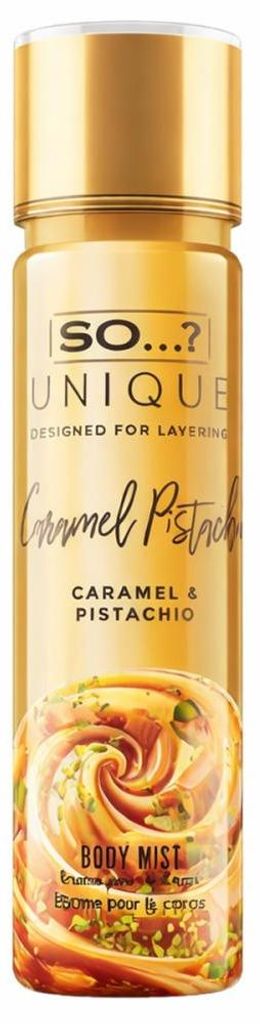 So Unique – telový sprej Karamel & Pistácia Obrázok produktu 