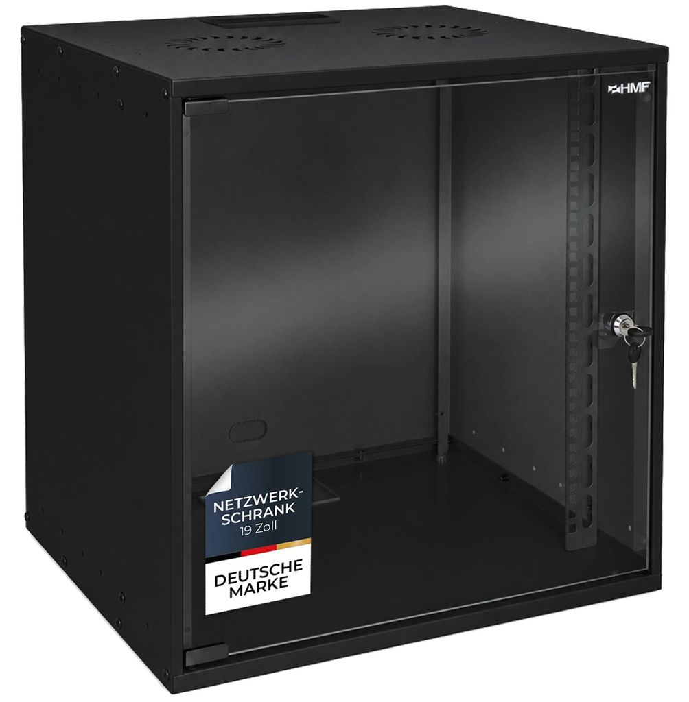 HMF 65712-02 Netzwerkschrank, Serverschrank 19 Zoll, 12 HE, Produktbild 