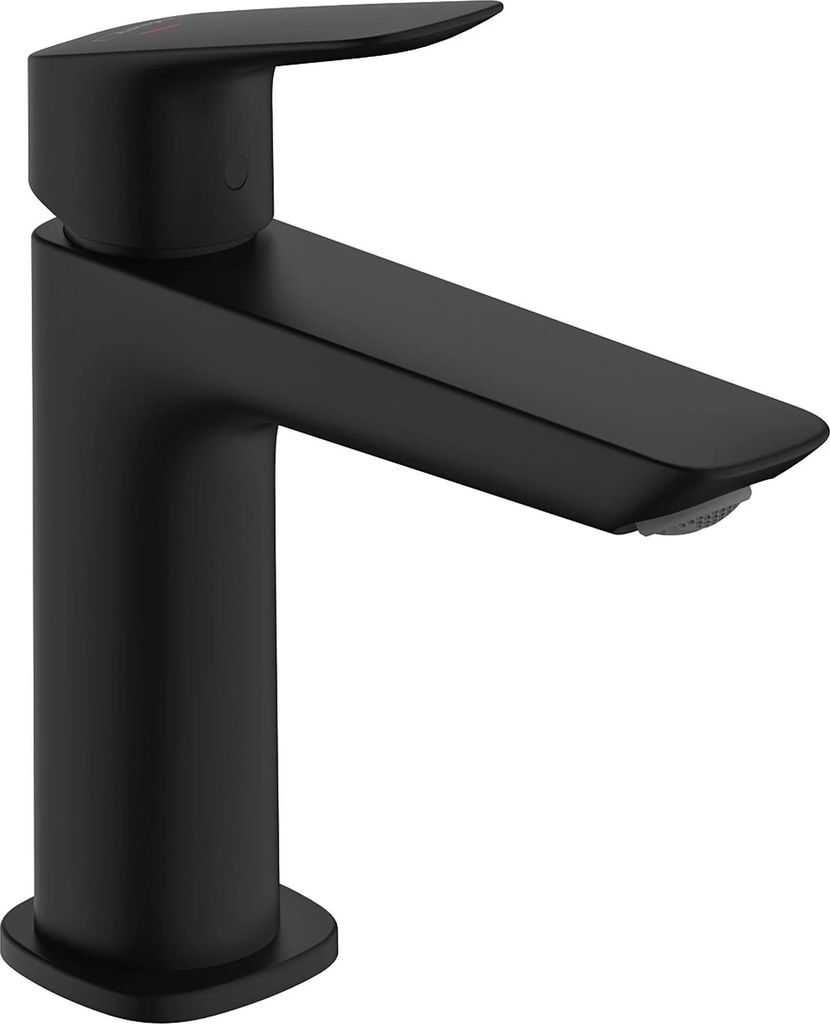 hansgrohe Logis Waschtischmischer Fine, CoolStart, ComfortZone110, Zugstangen Ablaufgarnitur, Ausladung 121mm, 71254670