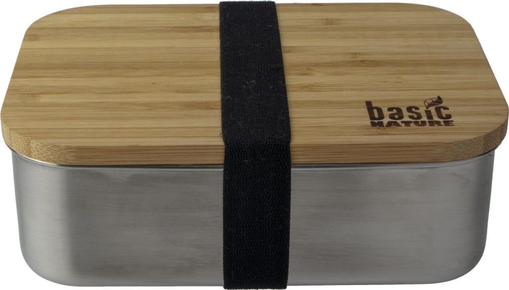 Basic Nature BasicNature Lunchbox Bamboo Edelstahl 1,2L 1631