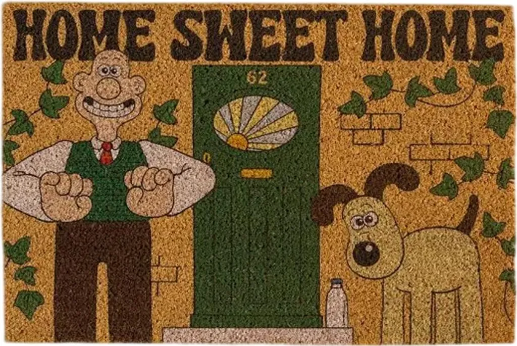 Décoration Entrée Wallace et Gromit Paillasson Coco pour Maison et Appart