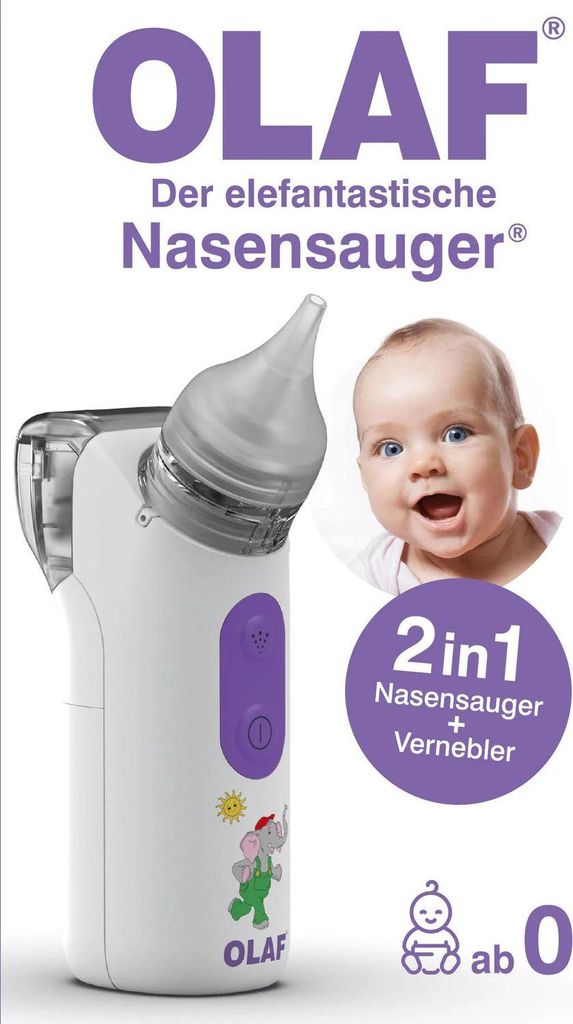 OLAF Babycare OLAF® Nasensauger 2 in 1 20056304 Produktbild 