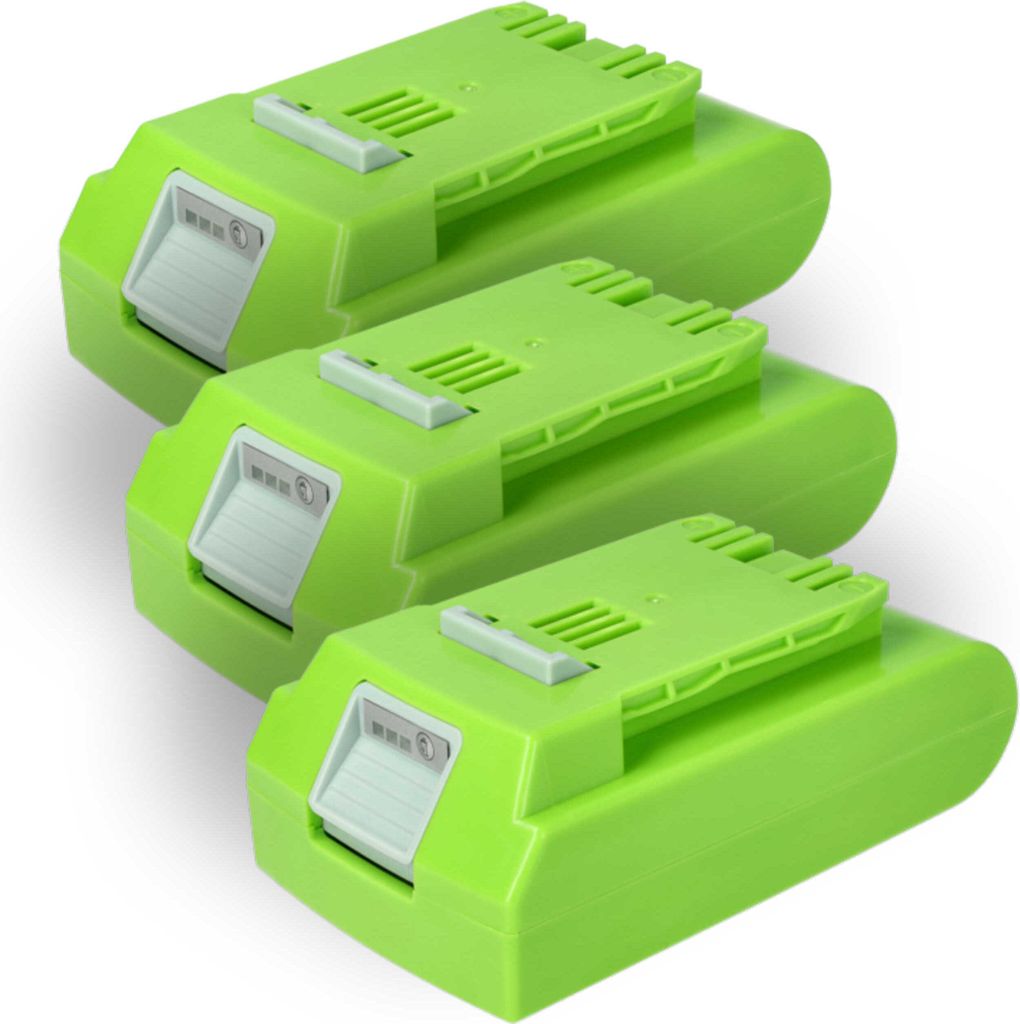 vhbw 3x Akku kompatibel mit Lutz B2 Battery PP Werkzeug (2000 mAh, Li-Ion, 24 V)