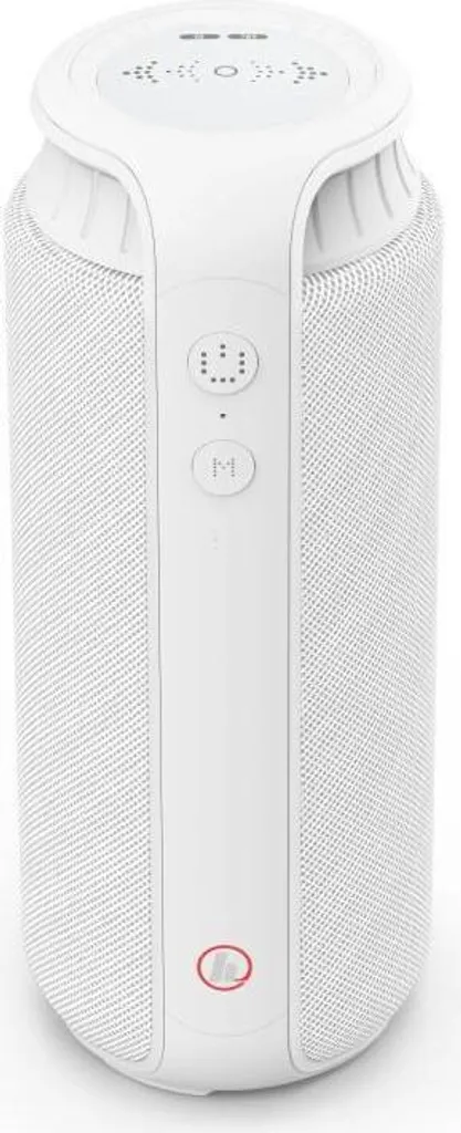Hama Pipe 2.0 blanc : Enceinte puissante sans fil anti-éclaboussures