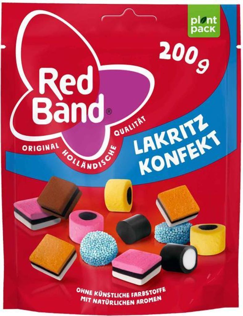 Red Band Lakritz Konfekt 200g Produktbild 