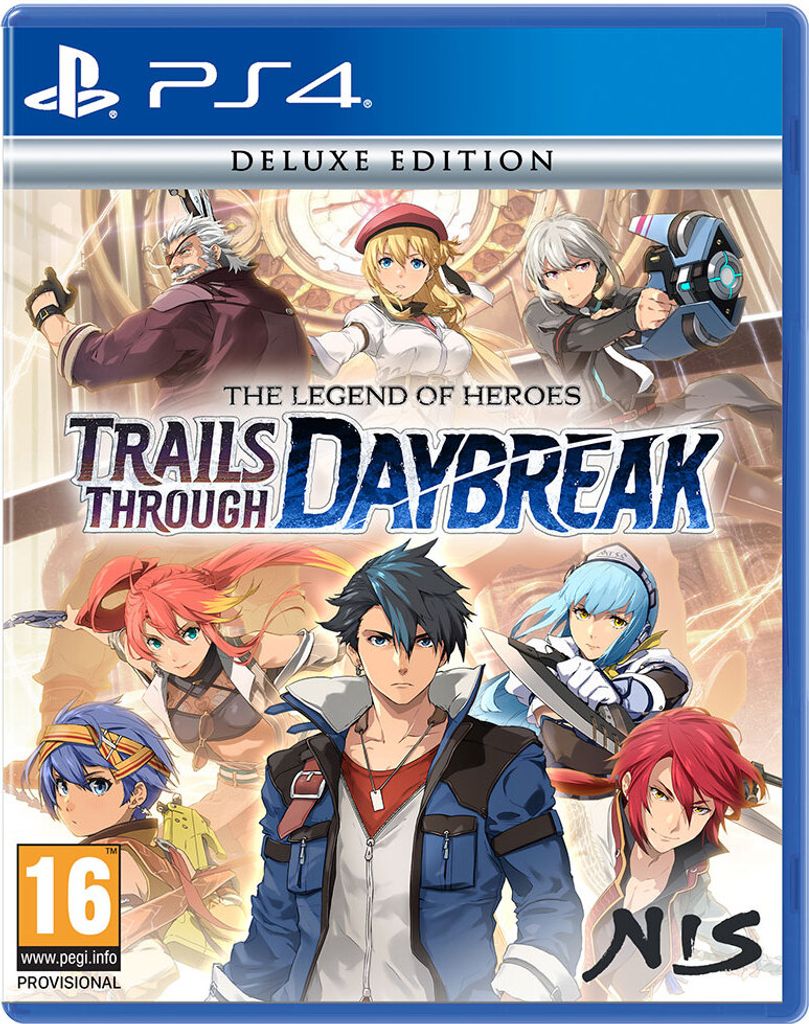 Playstation Games Ps4 The Legend Of Heroes: Trails Through Daybreak Deluxe Edition Mehrfarbig Mehrfarbig One Size