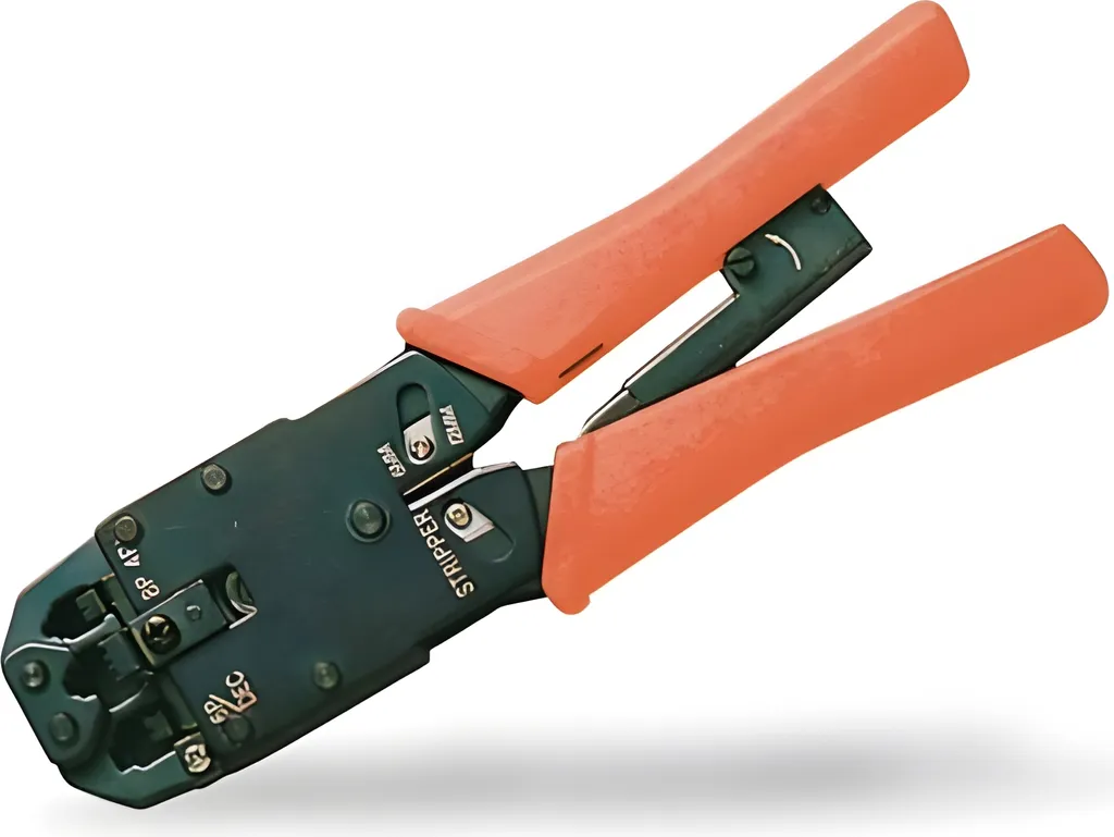 Crimpatrice DIGITUS DN-94004 Vollmetall: Pinza RJ45 RJ12 Professionale