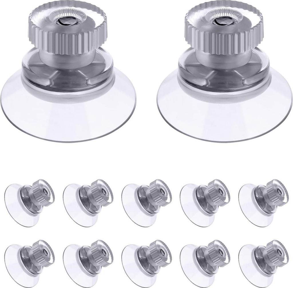 Saugnäpfe mit Gewinde Stark für Fenster, Auto, Dekoration