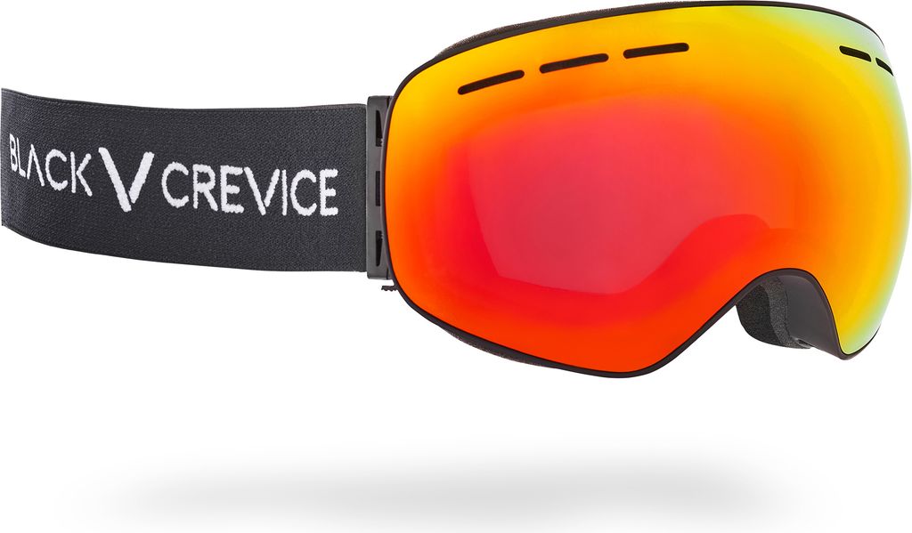 BLACK CREVICE - Damen/Herren Skibrille | Farbe: Schwarz | Produktbild 