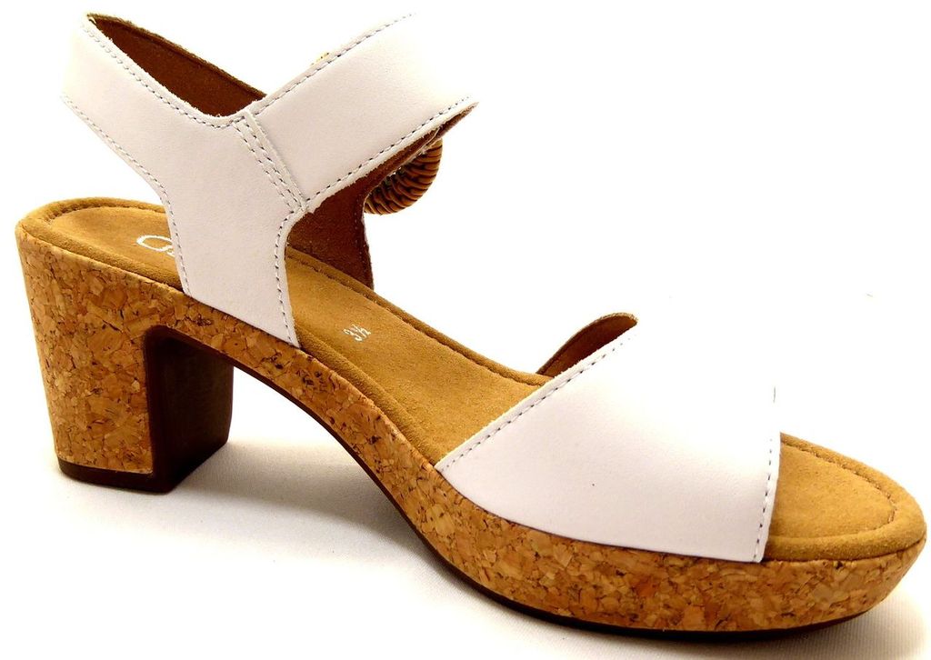 Gabor Schuh Damen Sandalette in Weiß Mode & Accessoires Schuhe Sandalen Größe 