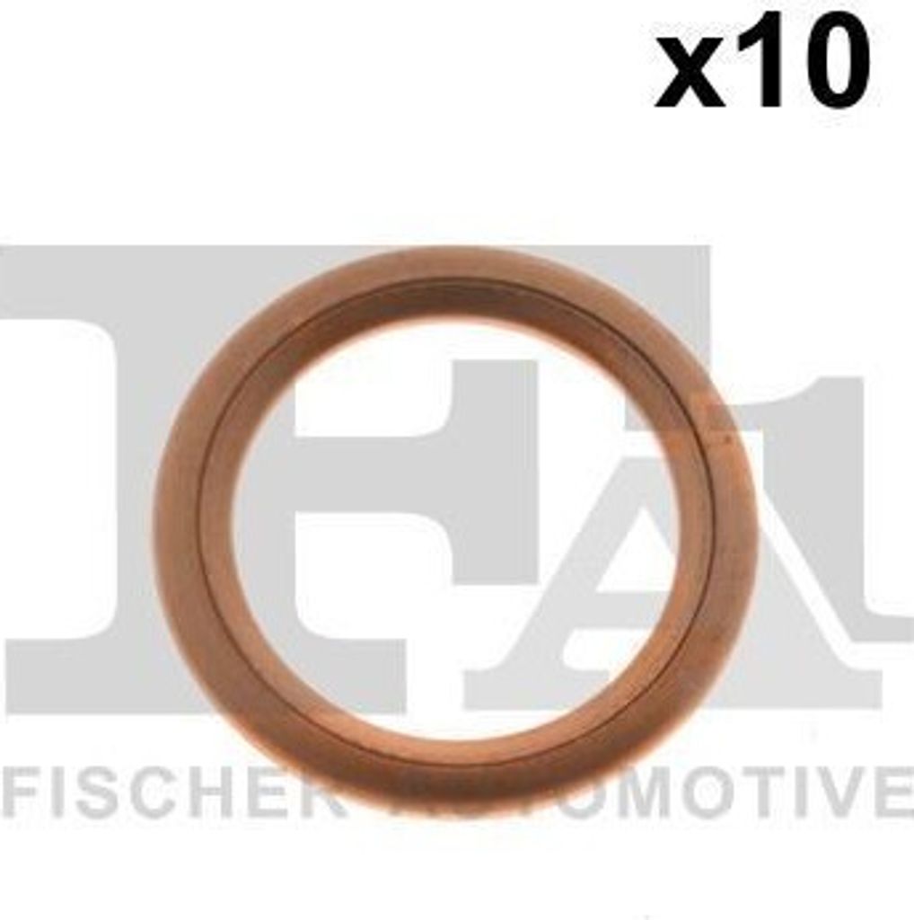 10x FA1 Dichtring 566.870.010 für VW Golf VII Schrägheck (5G1, BQ1, BE1, BE2) 2mm Kupfer 14mm 20mm