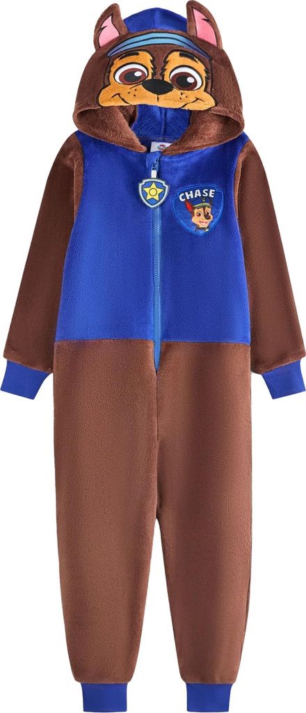 Paw Patrol - All-in-One Nachtwäsche für Kinder NS9733 (122) (Braun/Königsblau)