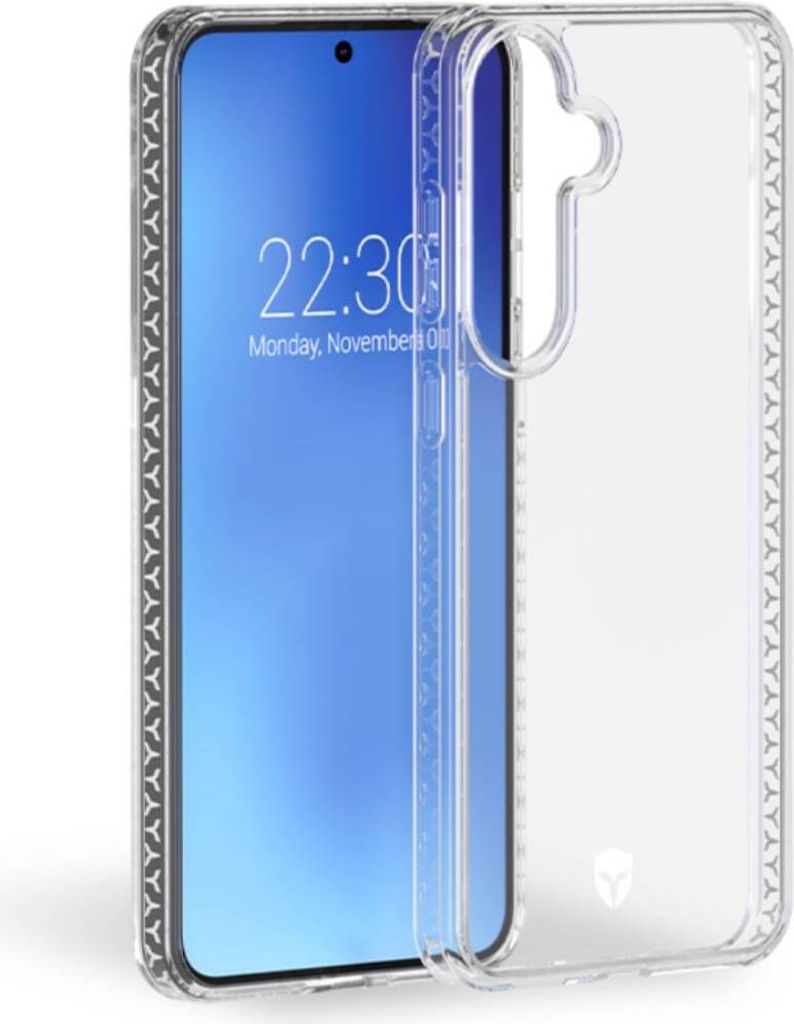 Force Case, Hülle für Samsung Galaxy S25 stoßfest 3m Air, Transparent