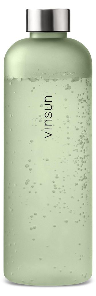 Trinkflasche 1,5L Sport Wasser Flasche BPA frei Kohlensäure geeignet grün Vinsun