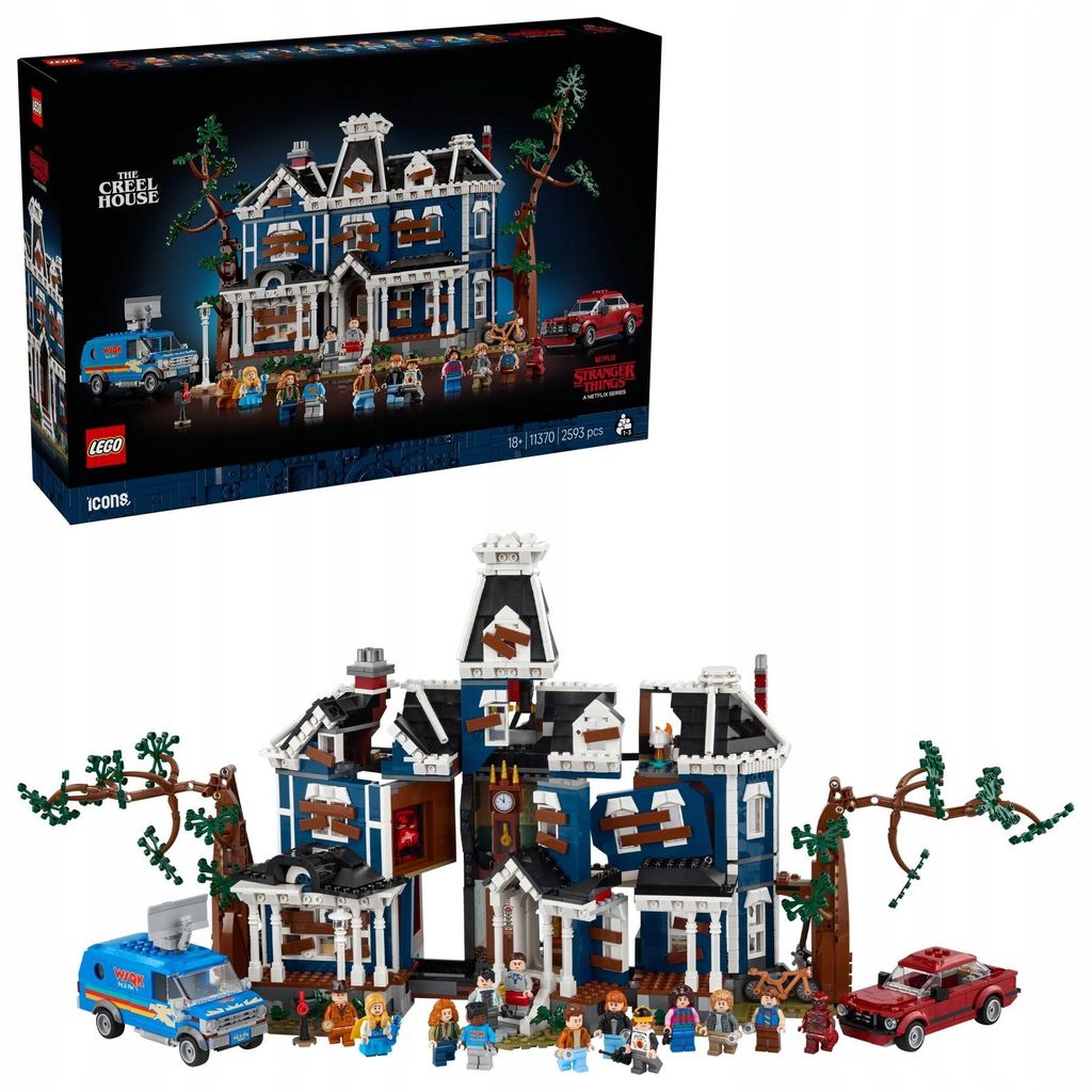 LEGO ICONS 11370 Stranger Things: The Creel House Immagine del prodotto 