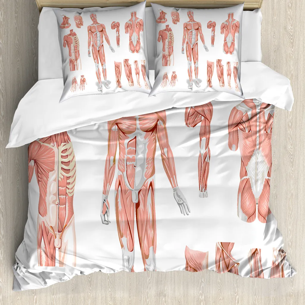 Copripiumino Anatomia ABAKUHAUS Antiacaro 155x220cm | Riposo Sano - 1