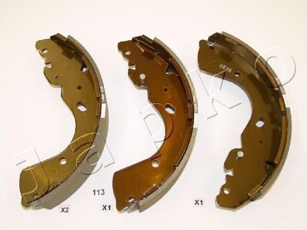 JAPKO Bremsbackensatz Trommelbremse Hinten für FORD RANGER (TKE) 55113