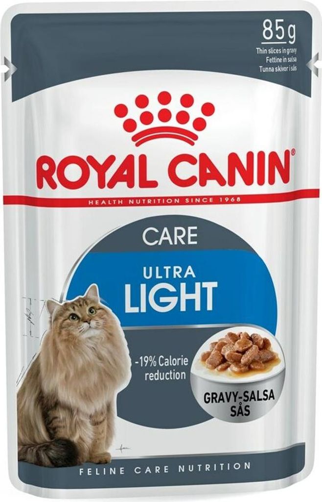 Royal Canin Frischebeutel Ultra Light in Sosse Multipack 12x85g