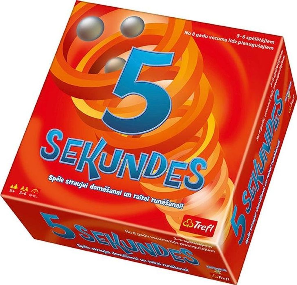 Trefl-Spiel 5 Sekunden (in lettischer Sprache)