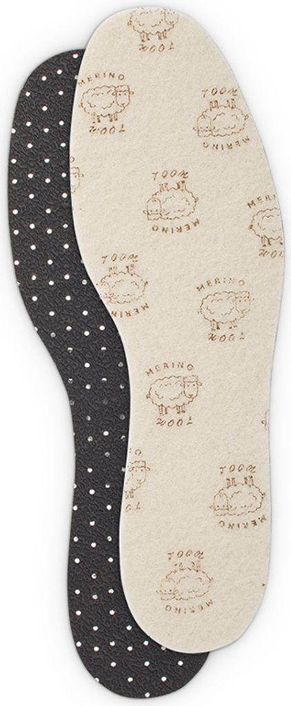 Collonil Zubehör 6942000 Collonil Merino wollweiß/grau Größe