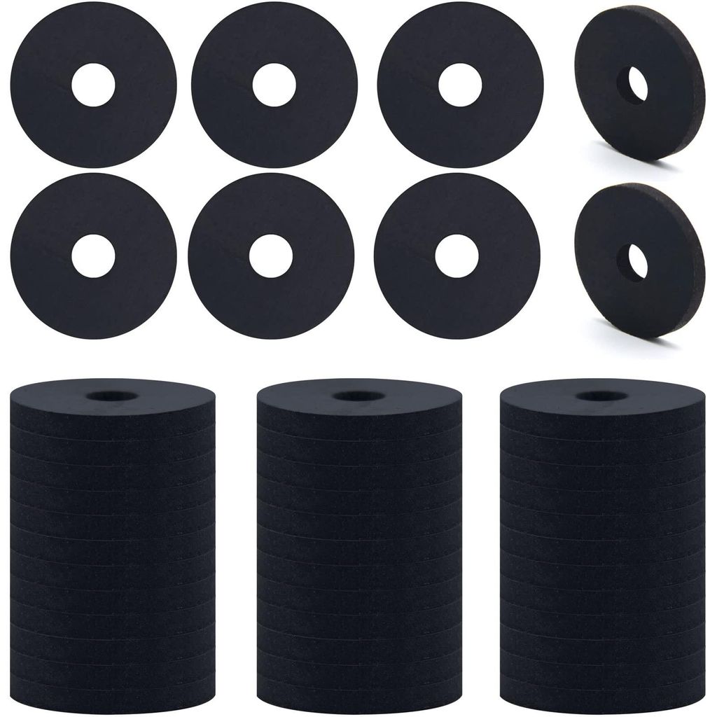 100 Gummiringe, 25 mm, schwarz, langlebig, verschleißfest, für Autoreparaturen, Geräteinstallationen, Badezimmer, Küche, Wasserhähne.