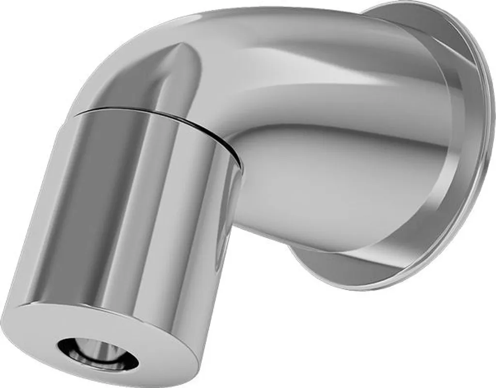Accessori Sanela - Bocca per doccia a parete, antivandalo, cromo SLA 39