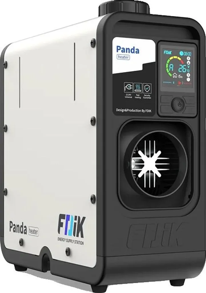 Chauffage diesel portable Panda-U7 : stoppez le froid dans votre van aménagé