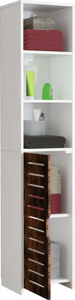Badmöbel Badschrank Hochschrank Flonali