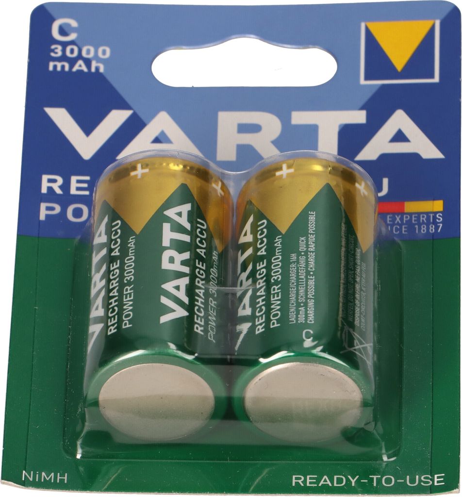 VARTA NiMh Akku 2 x Baby 3,0 Ah Blister Obrázok produktu 25