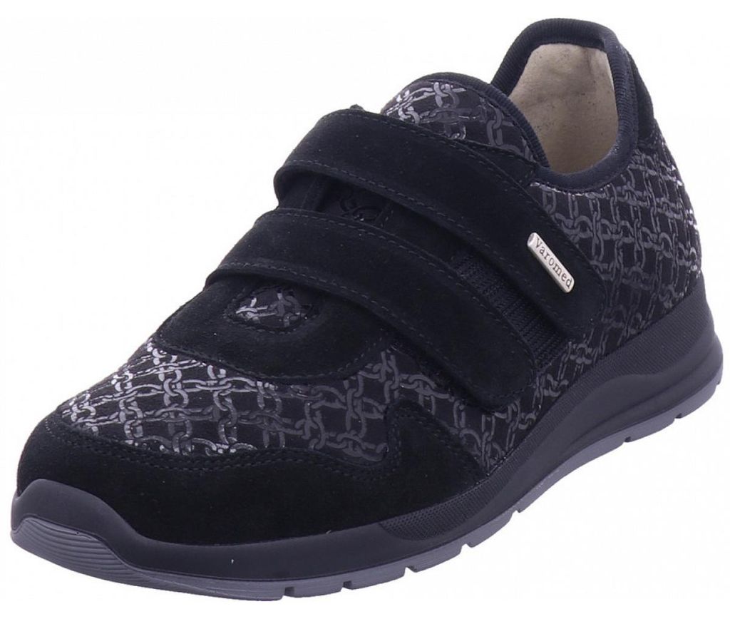 Varomed trenton klettschuh Slipper schwarz in Gr. 38.5