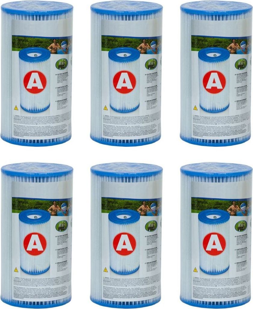 Set di 6 cartucce filtranti INTEX tipo A Immagine del prodotto 