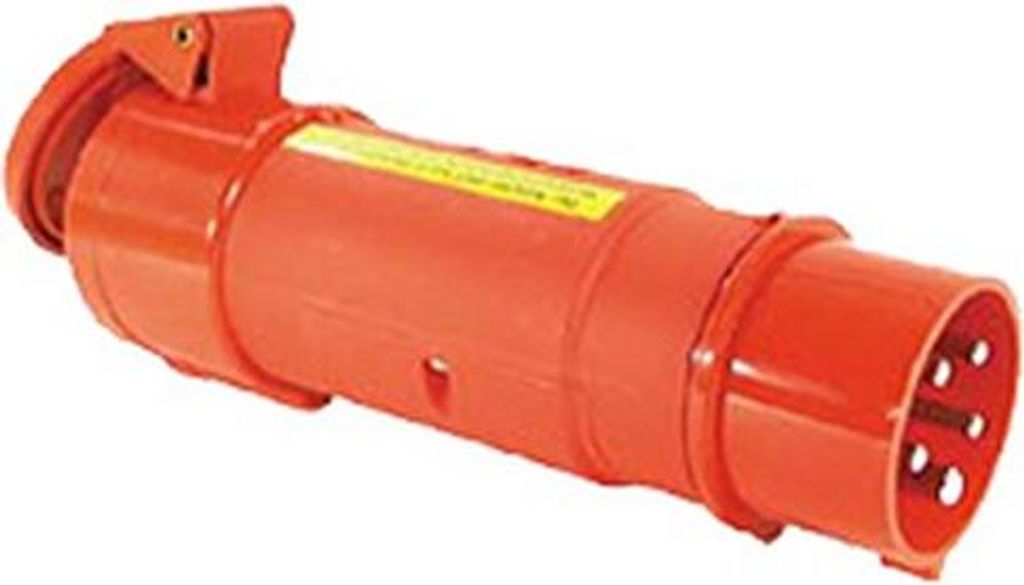 CEE-Adapter 16/32+CEE-Kup 5-polig. 380V. 16A.