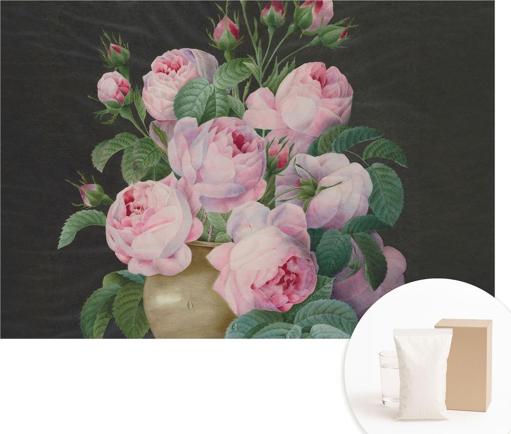 Fototapete - Wandbilder für Wohnzimmer - 152x104 cm - Dekorative Wandfolie - Modernes Design für Wanddekoration - Tapeten für Innenräume - Flor...