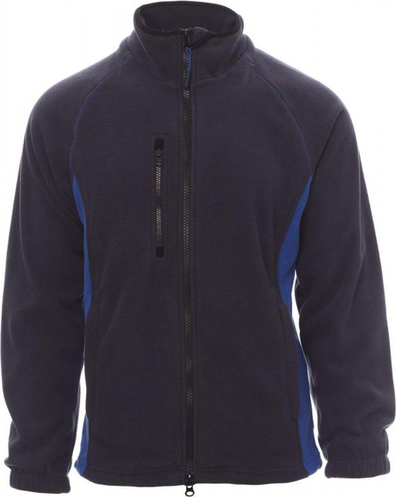 Herren Fleecejacke Zweifarbig "ASPEN+" - Payper Marineblau/Königsblau S
