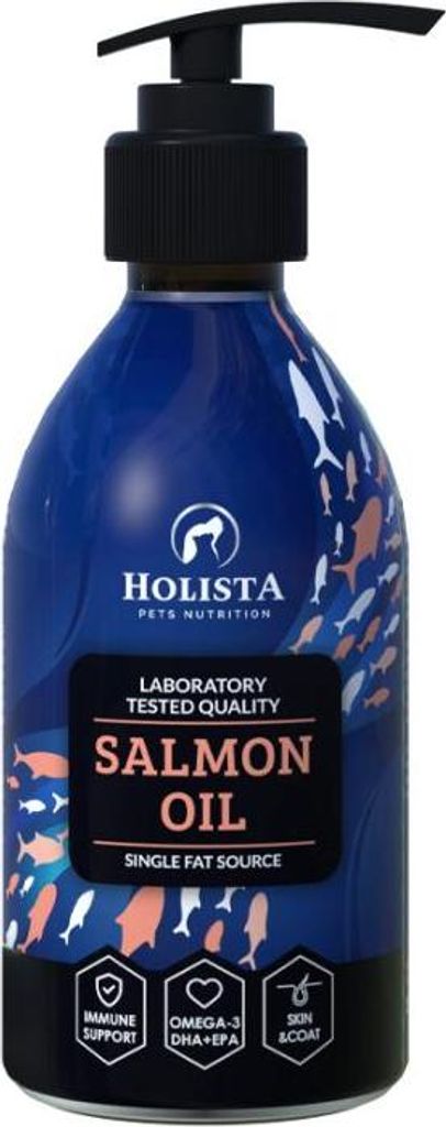 HOLISTA Salmon oil - nahrungsergänzungsmittel für hunde und katzen - 100ml
