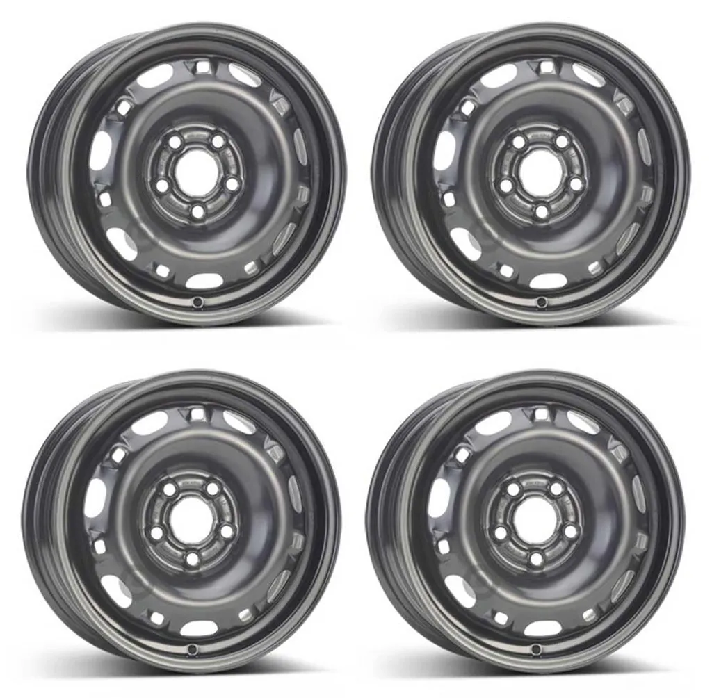 Jantes acier 14 pouces Alcar 5210 haute résistance 5x100 ET35 pack de 4