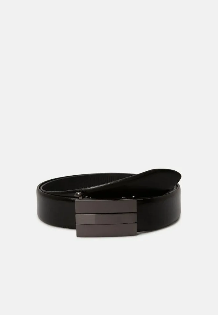 LLOYD Men´s Belt W115 Black Nero - Cintura Business in Pelle Uomo