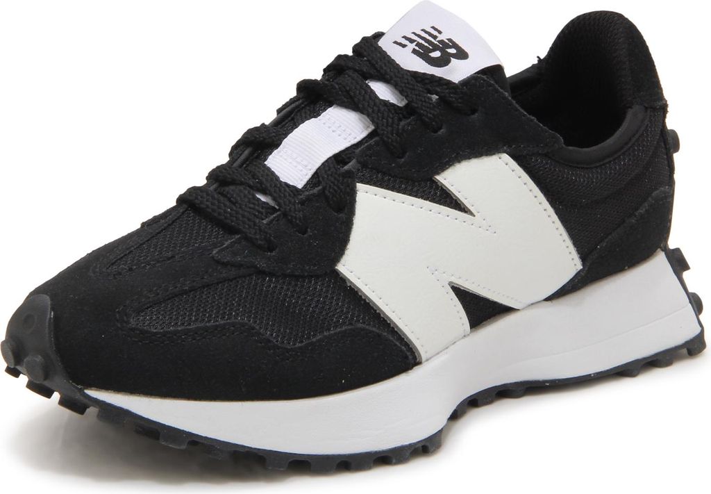 O5622 Sneaker Donna New Balance 327 Medium Frau Schuhe Schwarz