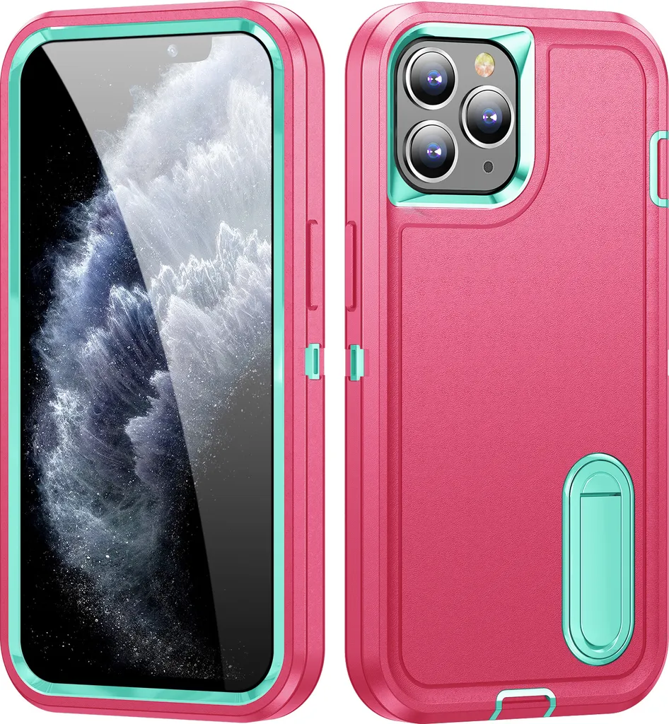 Cover Robusta iPhone 11 Pro Max Rosa | Antiurto per Escursioni