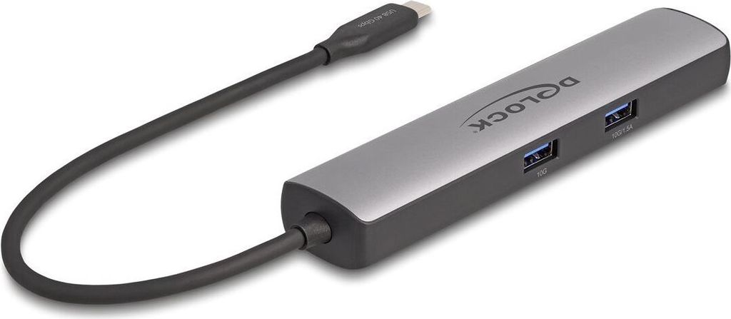 DELOCK USB 40 Gbps USB-C Dockingstation 8K - HDMI USB 10Gbps