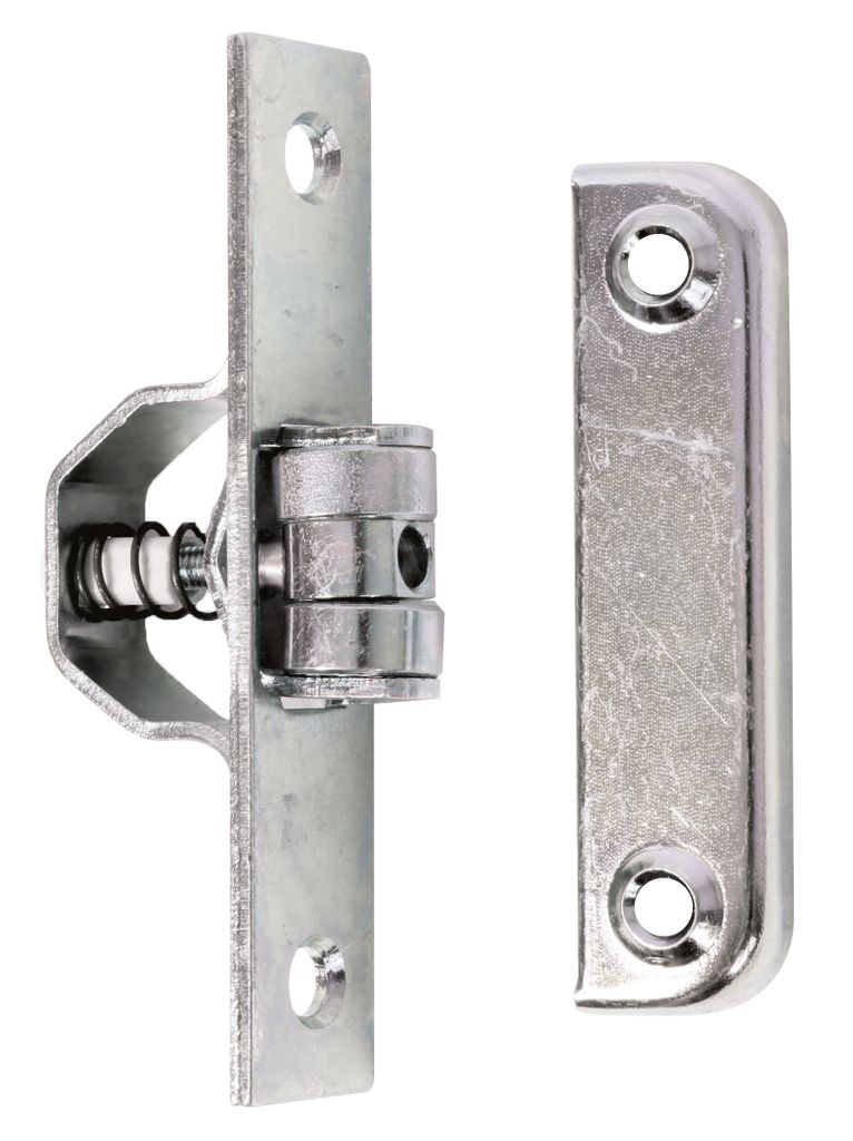 Gustav Alberts Rollschnäpper 18x90mm Stahl roh verzinkt für Pendeltore SB-verpackt - 411695