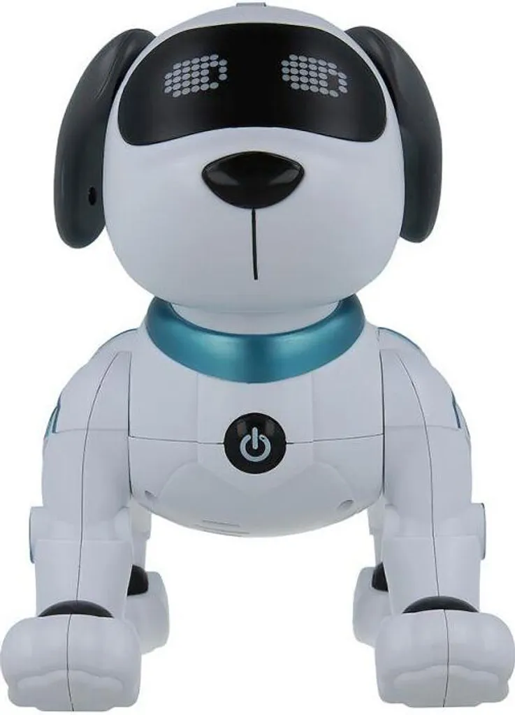 Robot Chien Interactif pour Enfant - Jouet Télécommandé Éducatif Blanc - 6