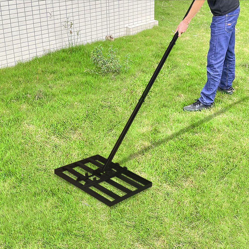 Hrábě na trávu 25x50cm Profesionální nastavitelné hrábě na Obrázek produktu 9