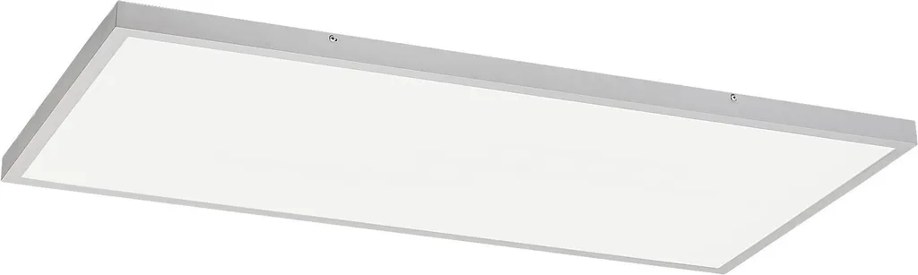 Plafonnier DAMEK2 LED 80W 4000K Blanc 120x60cm en Métal et Plastique