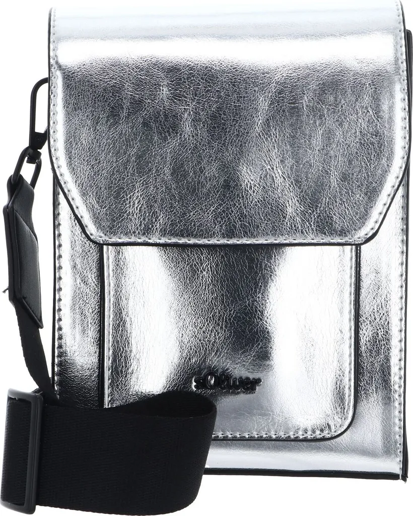 Sac pour téléphone s.Oliver White Argenté - Pochette Smartphone Chic
